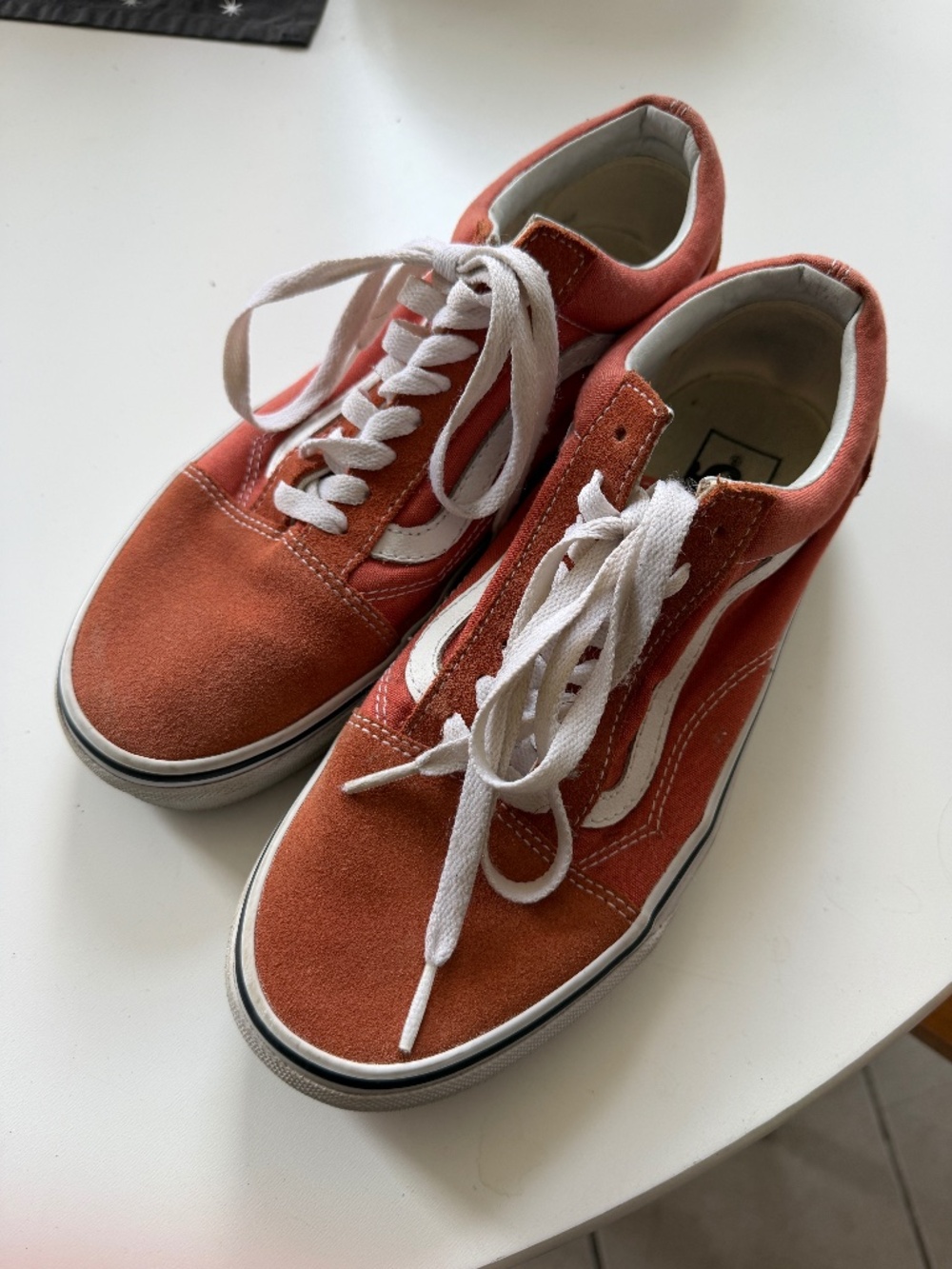 Vans sneakers burnt orange